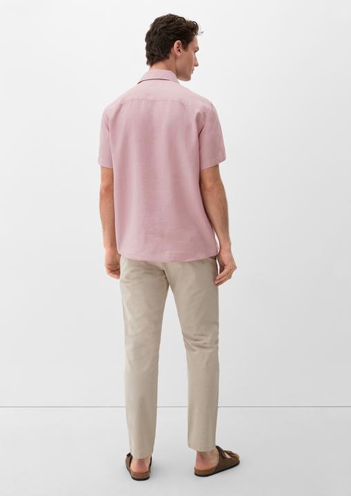 Immagine prodotto s.Oliver Hemd Kurzarmhemd aus Leinen (XL)