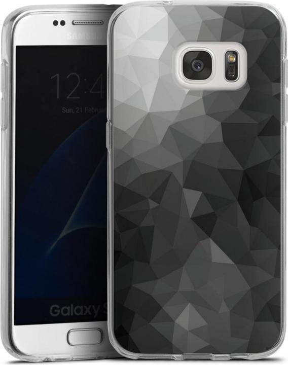Actual product image DeinDesign Silikon Hülle für Samsung Galaxy S7 Handyhülle Case Smartphone Schutzhülle Mosaik Muster (Samsung Galaxy S7)