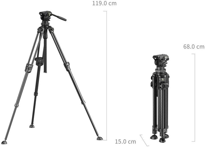 Produktbild SmallRig Tripod Kit AD 50 Pro (Metall)