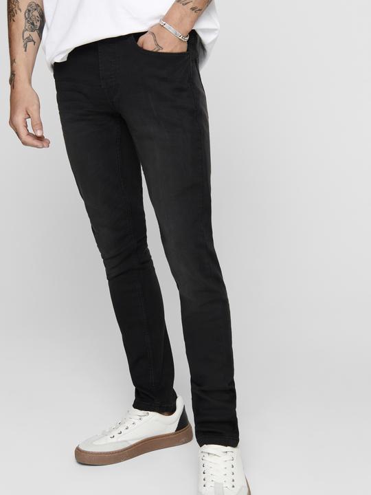 Actual product image Only & Sons Onsloom Slim Black Jog 7451 Pim Dnm Noos (W33/L30)