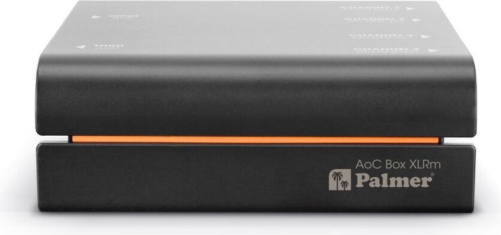 Produktbild Palmer Audio AoC Box XLRm - Audio over Cat Box von etherCON auf 4 x XLR male