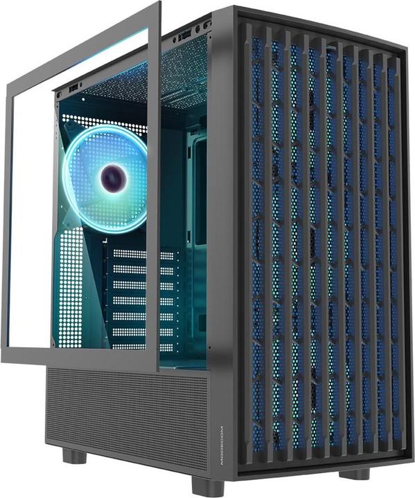 Produktbild Modecom Breeze ARGB Flow czarna (ATX, mATX, Mini-ITX)