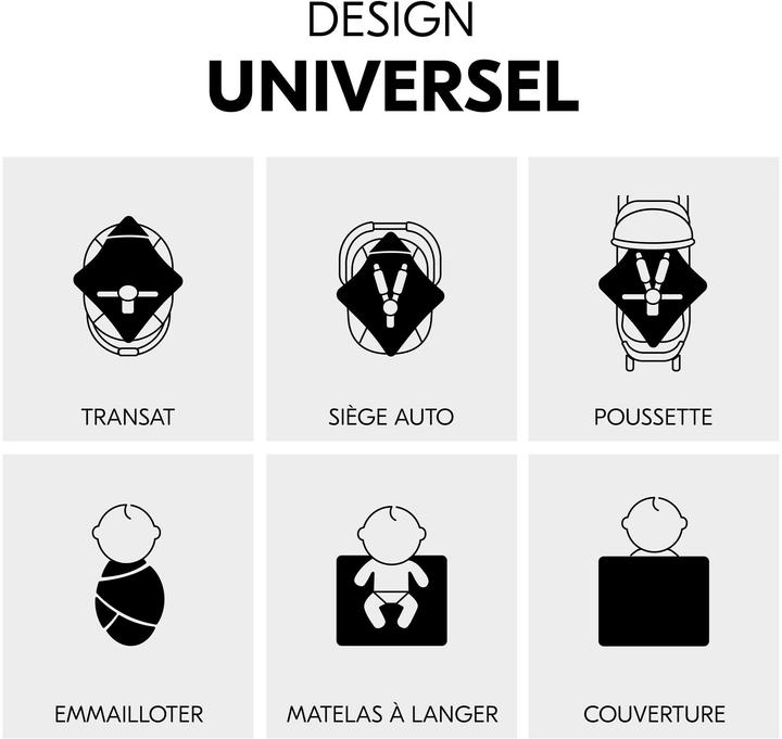 Image du produit Hauck Snuggle so Cosy Cork (75 x 75 cm)