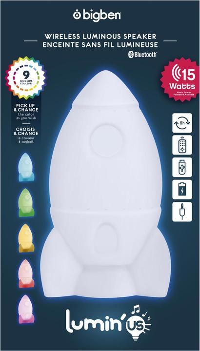 Produktbild Bigben Lumin'Us Rocket (8 h, Akkubetrieb)