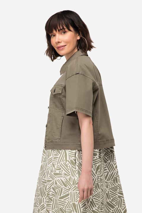 Actual product image Laurasøn Jeansjacke, oversized, weiter Halbarm (M)