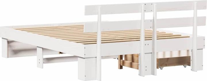 Actual product image vidaXL Holzbett (150 x 200 cm)