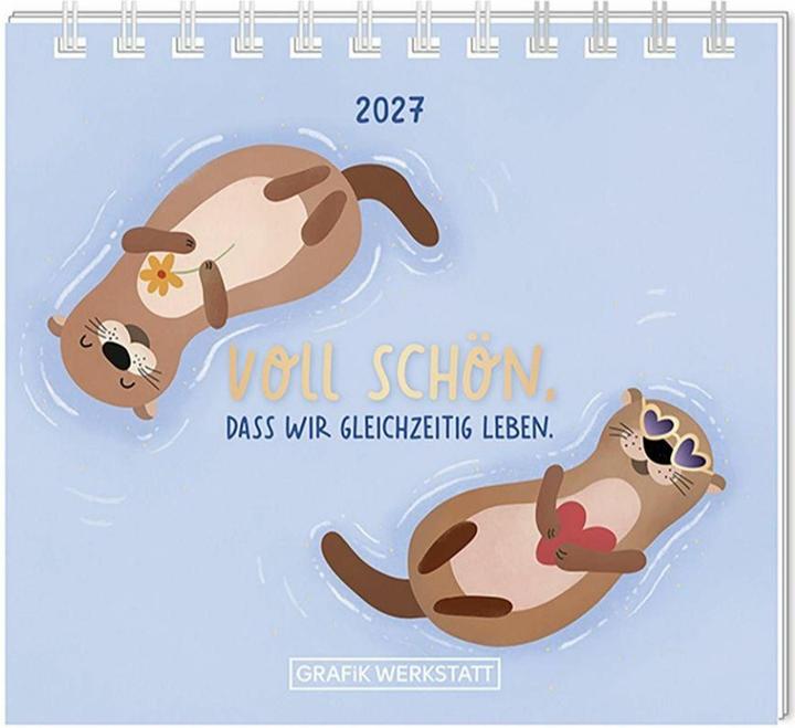 Produktbild Mini-Kalender 2027 Voll schön