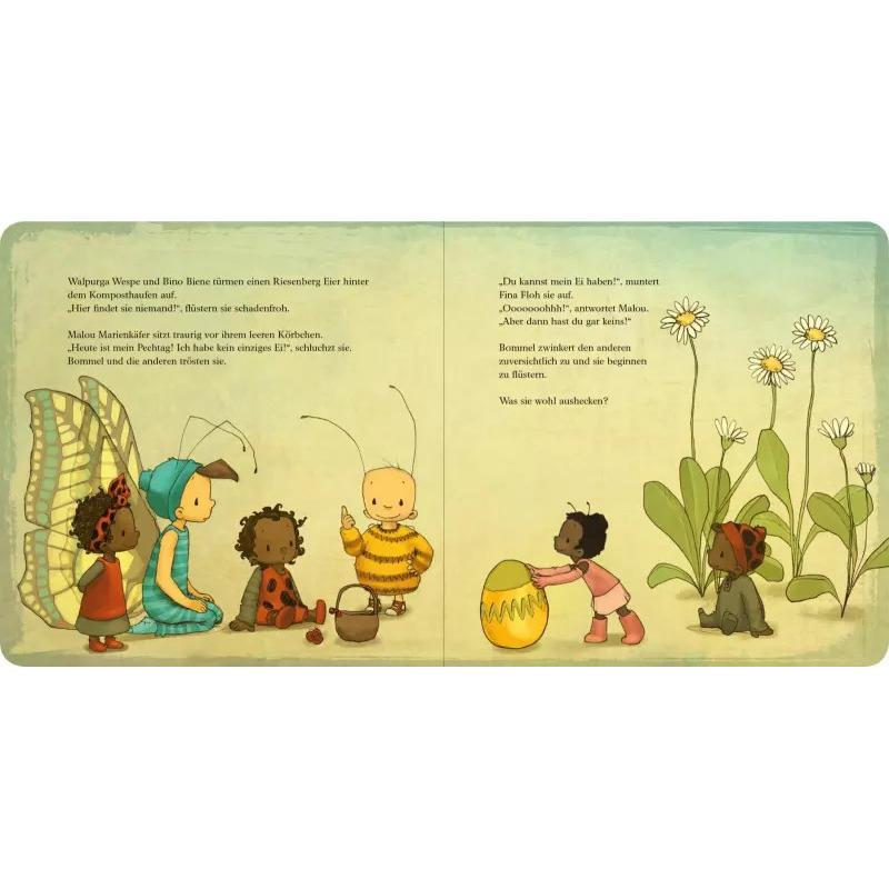 Thumbnail - Die kleine Hummel Bommel feiert Ostern (Pappbilderbuch), Kinderbücher von Maite Kelly, Britta Sabbag