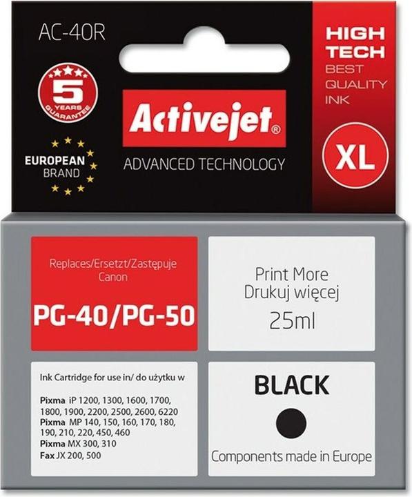 Actual product image Activejet AC-40 Premium Version - 25 ml - Black (FC)