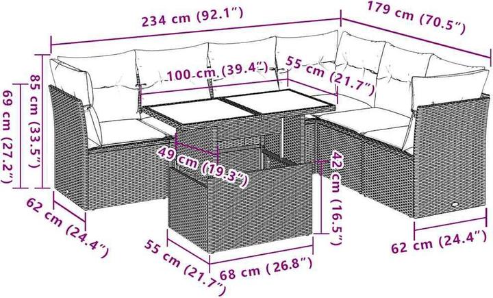 Produktbild vidaXL Niklas