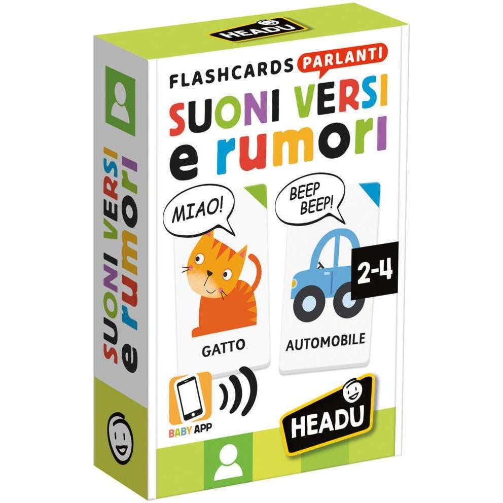 Headup Games Flashcards Parlanti Suoni, Versi e Rumori