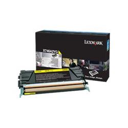 Thumbnail - Lexmark, Toner, X746, X748 7K Toner gelb Standardkapazität 7.000 Seiten 1er-Pack (Y)