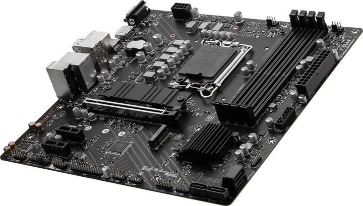 Image du produit MSI MB PRO B760M-P DDR4 (B760,S1700,mATX,Intel) (LGA 1700, Intel B760, mATX)