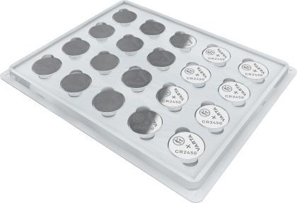 Produktbild Varta NUR FÜR INTERN: CR 2450 320er Pack Knopfzellen für elektr. Preisschild (20 Stk., CR2450)