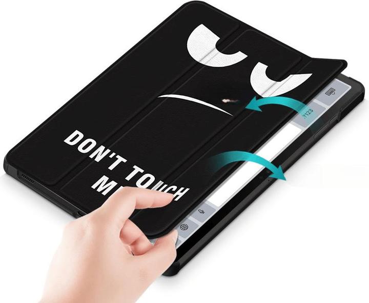 Produktbild Cover-Discount Galaxy Tab S9+ - Tri-fold Smart Case Don't Touch (Galaxy Tab S10+, Galaxy Tab S9+)