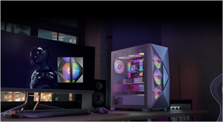 Actual product image Antec DF800 FLUX Midi Tower (ATX, mATX, Mini-ITX)