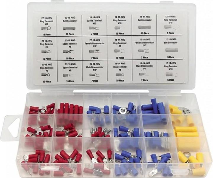 Perel Crimp connector set HAS05