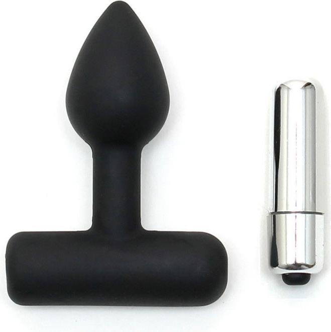Produktbild Rimba Mini Anal Plug mit Vibration Schwarz