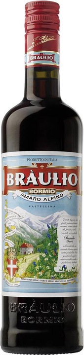 Actual product image Braulio Amaro Alpino di Bormio (18 years, 21 %, Italy, 1 x 70 cl, Bitter liqueurs)