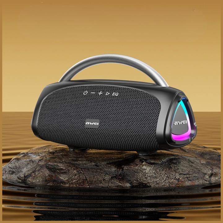Actual product image Awei Wireless speaker KA39 100W Bluetooth 5.3 portable external black (25 h)