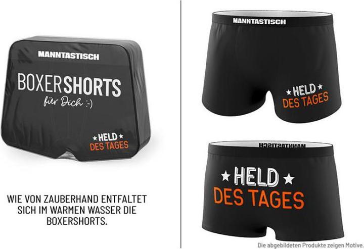 Produktbild La Vida Boxershorts Gr. L Held (L, Einzelpack)