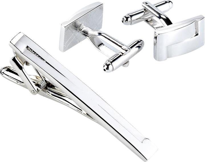 St. Leonhard Boutons de manchette & épingle de cravate en kit (Cuivre)