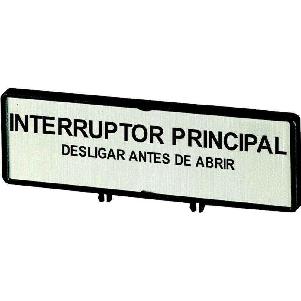 Eaton, Systemstromversorgung, Träger mit Schild, verwendbar für T5, 205558
