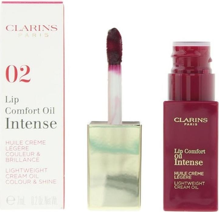 Image du produit Clarins Lip Comfort Oil Intense - Prune Intense 02 (02 Prune intense)