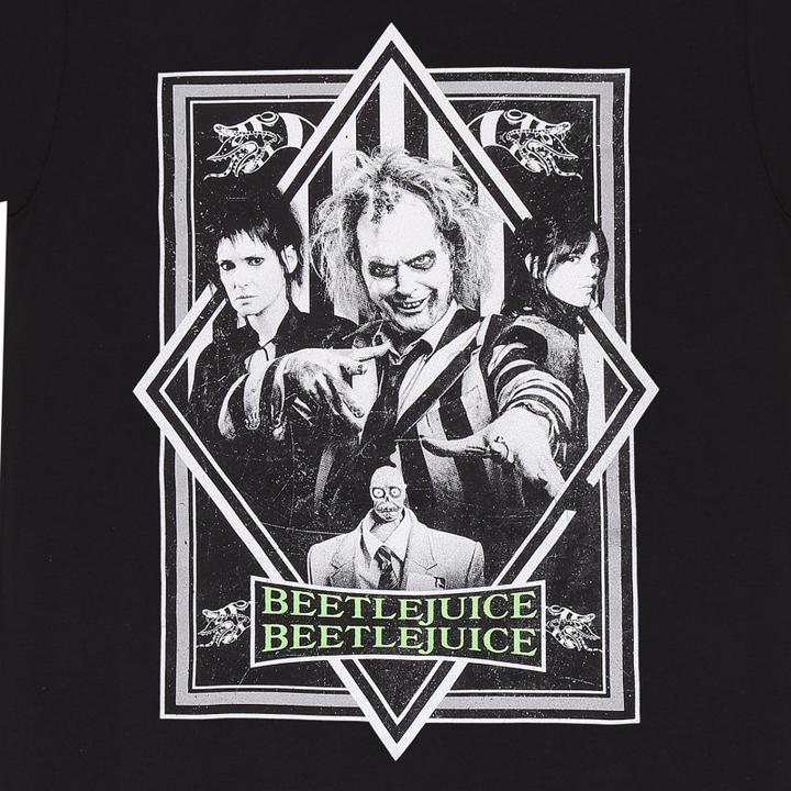 Actual product image Heroes Inc Beetlejuice 2 T-Shirt Poster Plain Size XL (XL)