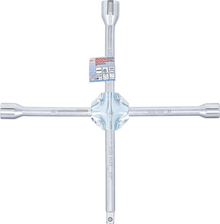 Image du produit BGS Clé en croix VP pour les voitures 17 x 19 x 21 x 12,5 mm (1/2")