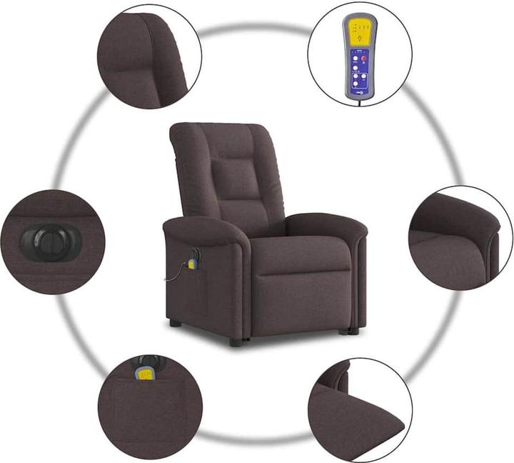 Image du produit vidaXL Massagesessel mit Aufstehhilfe