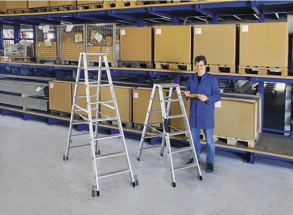 Productafbeelding Munk Trapladder met treden, dubbelzijdig (Trapladder, 290 cm)
