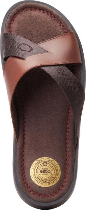 Actual product image Base London Mens Webb Leather Sliders (40)