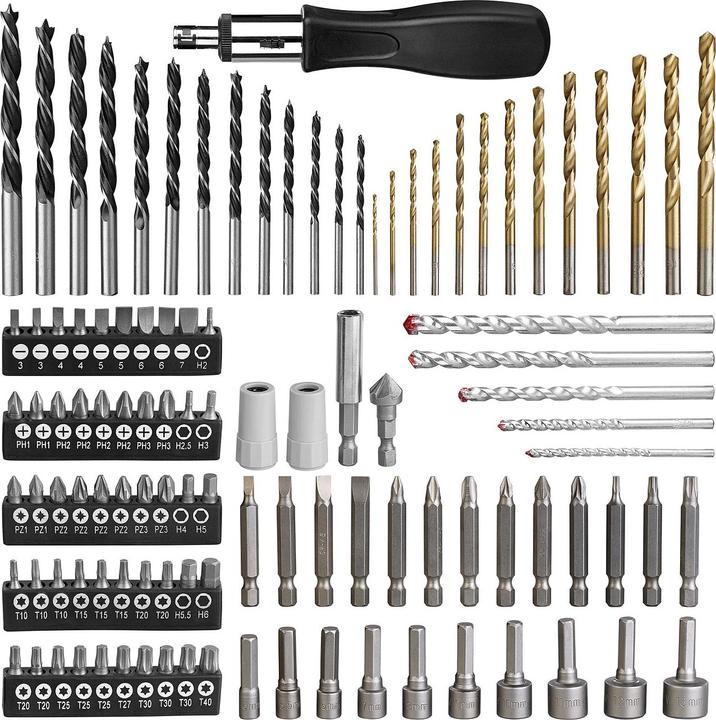 Actual product image AGT Drill & bit set in storage case