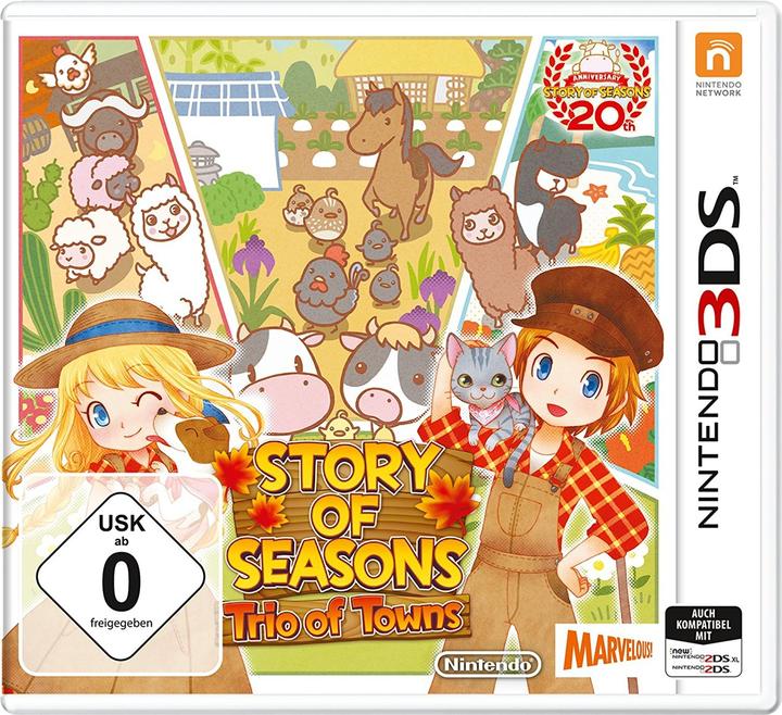 Produktbild Nintendo Story of Seasons: Trio of Towns (3DS)