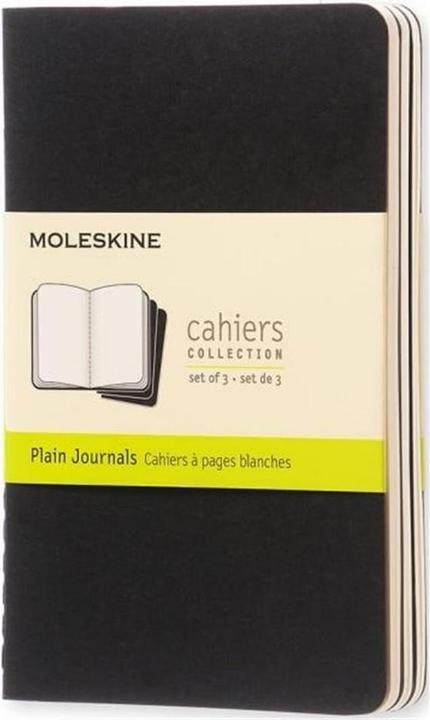 Moleskine Set tascabile Cahier di 3 (A6, Nessuna, Copertina rigida)