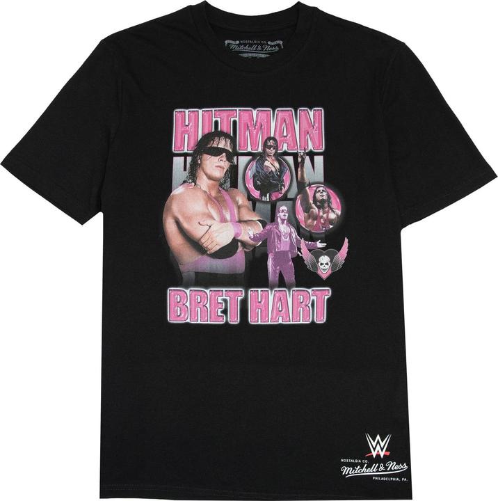 Produktbild Mitchell & Ness Shirt - WWE LEGENDS Bret Hitman Hart - S (S)