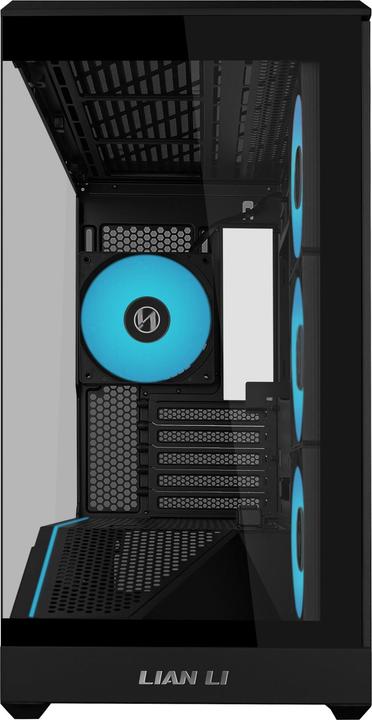 Immagine prodotto Lian-Li VECTOR V100 MINI PC-Gehäuse, Micro-ATX, Tempered Glass - schwarz (mATX, Mini-ITX)