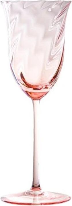 Anna von Lipa - 210 ml Weissweinglas Limoux rosa (21 cl, 1 Glas, Weissweingläser)