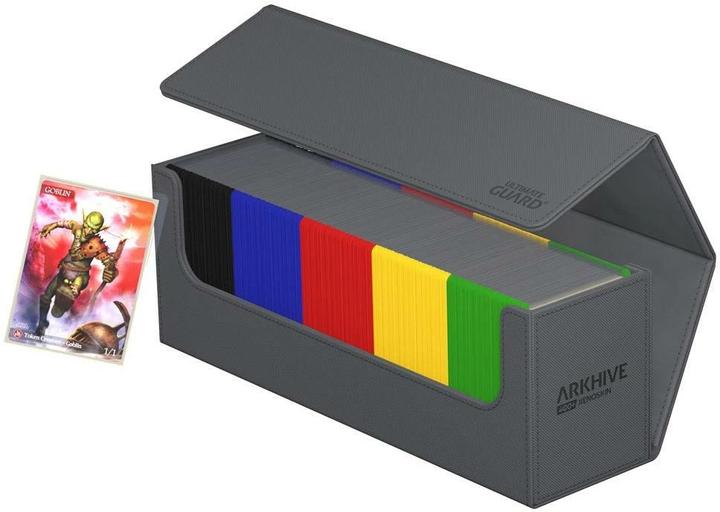 Image du produit Ultimate Guard Boîte à cartes XenoSkin Arkhive Monocolor 400+ Gris