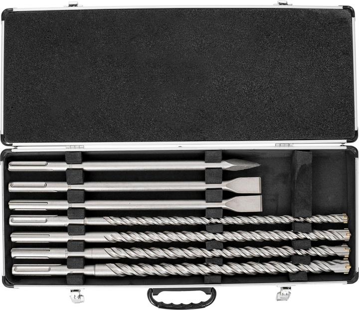 Stier SDS-Max Bohrer- & Meisselsatz 7-tlg. 400mm / 500mm