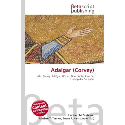Adalgar (Corvey), Sachbücher