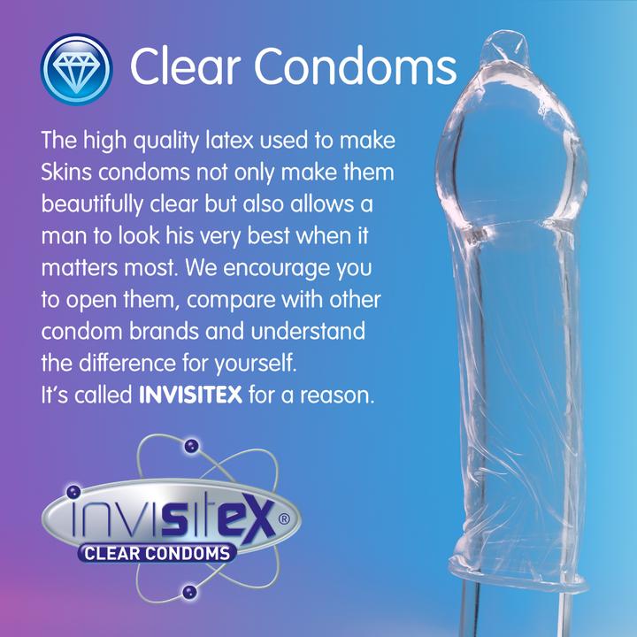 Actual product image Skins Condoms Assorted 12 Pack (12 pcs.)