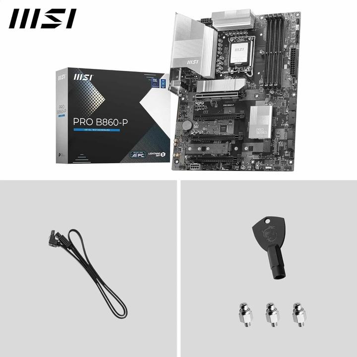 Produktbild MSI PRO B860-P (LGA 1851, Intel B860, ATX)