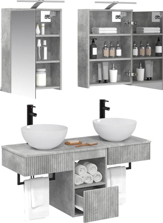 Produktbild vidaXL Badezimmerschrank