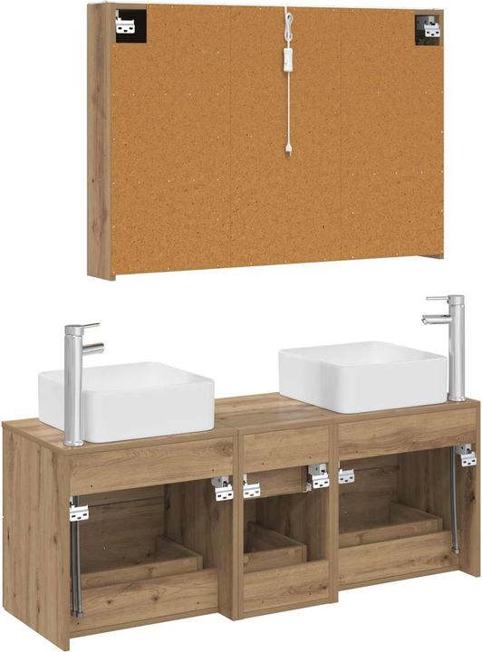 Produktbild vidaXL Badezimmermöbel (15.50 x 103.50 x 70 cm)