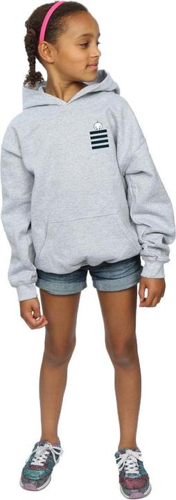 Actual product image Looney Tunes Girls Tweety Pie Striped Faux Pocket Hoodie (152, 158)