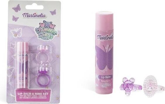 Actual product image Martinelia MA26125 Παιχνίδια Ομορφιάς Shimmer Wings Lip Balm & Ring Set (Lip balm)