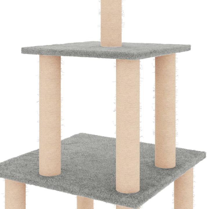 Actual product image vidaXL Kratzbaum (111 cm, Light grey)