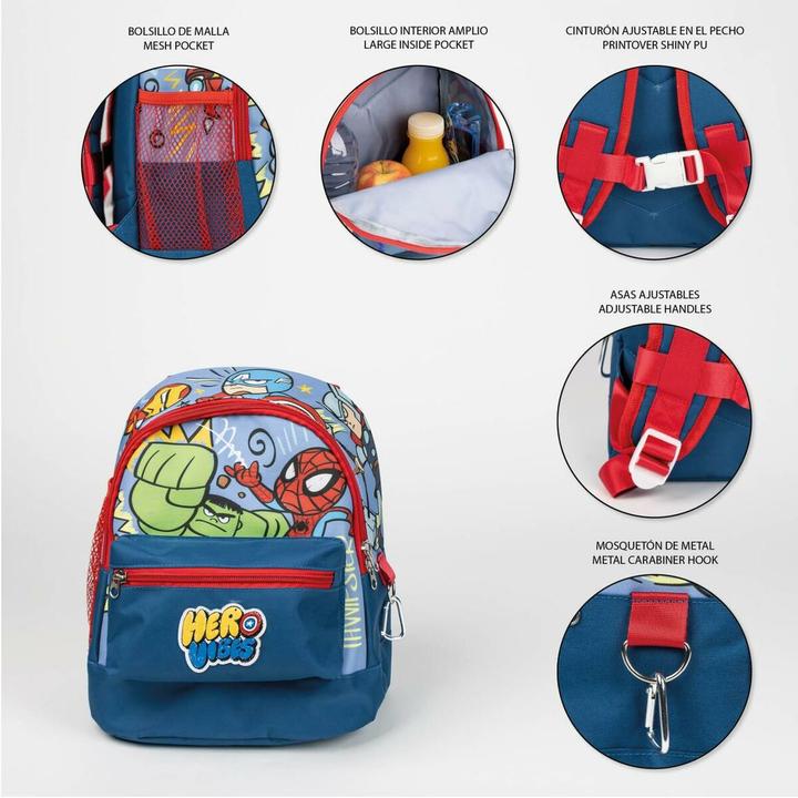 Produktbild Wanderrucksack The Avengers Für Kinder 25 x 27 x 16 cm Blau